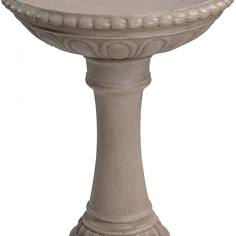 Kenroy Home 51140SNDST Tucson Birdbath Fountains, Bird Bath, Sandstone