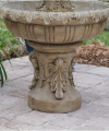 Kenroy Home 51010SNDST Ibiza Water Fountain, Outdoor Floor Fountain, Sandstone