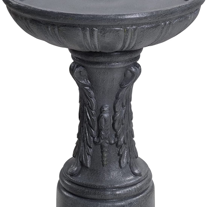 Kenroy Home 51139ZC Birdbath, Bird Bath, Zinc