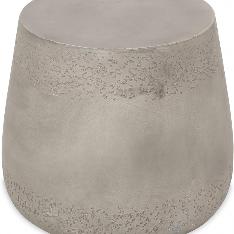 Christopher Knight Home Sidney Indoor Contemporary Lightweight Accent Side Table, Concrete Finish