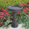 Kenroy Home Tucson Birdbath Fountains, Bird Bath, Zinc