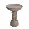 Kenroy Home 51139SNDST Ibiza Birdbath with Sandstone Finish, Classic Style, 21