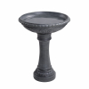 Kenroy Home Tucson Birdbath Fountains, Bird Bath, Zinc