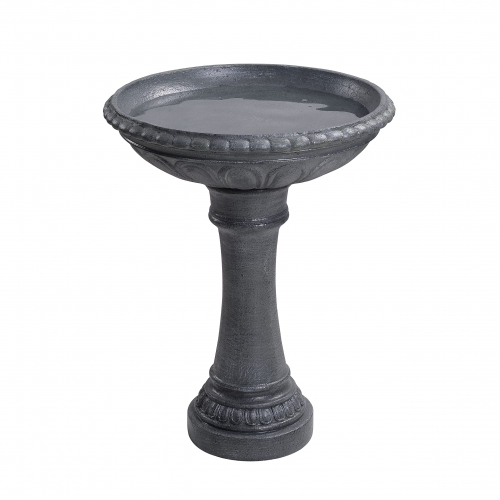 Kenroy Home Tucson Birdbath Fountains, Bird Bath, Zinc