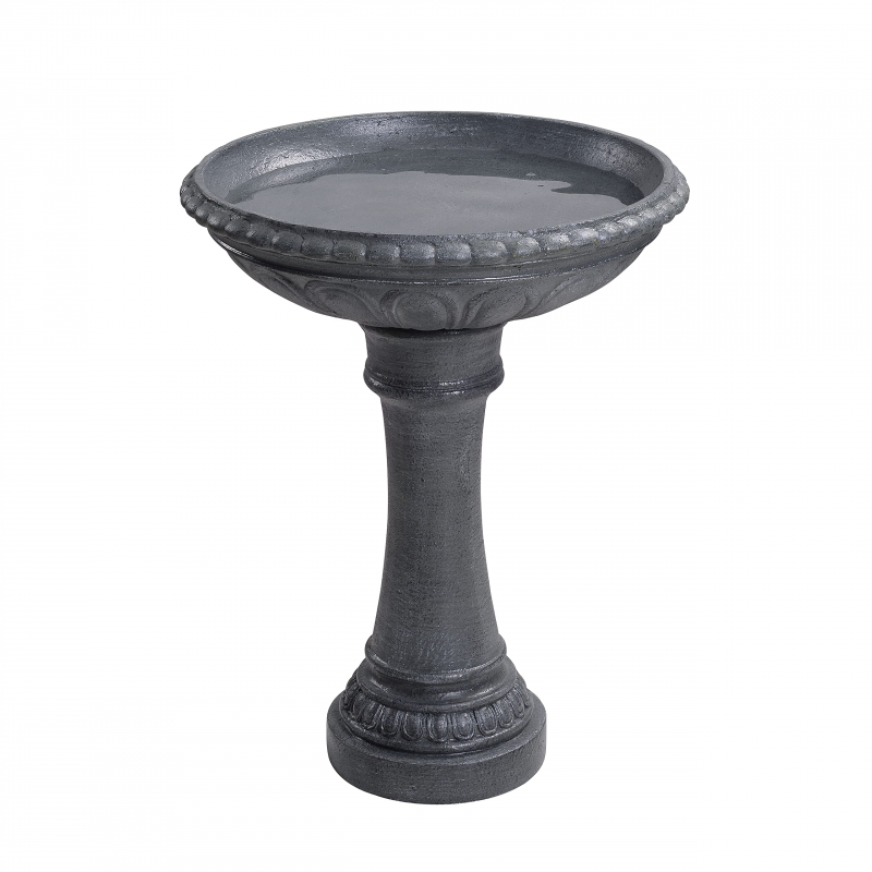 Kenroy Home Tucson Birdbath Fountains, Bird Bath, Zinc