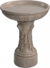 Kenroy Home 51139SNDST Ibiza Birdbath with Sandstone Finish, Classic Style, 21