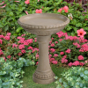 Kenroy Home 51140SNDST Tucson Birdbath Fountains, Bird Bath, Sandstone