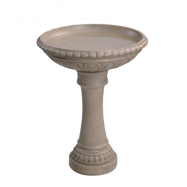 Kenroy Home 51140SNDST Tucson Birdbath Fountains, Bird Bath, Sandstone